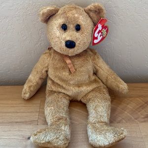 Ty Cashew Beanie Baby Bear